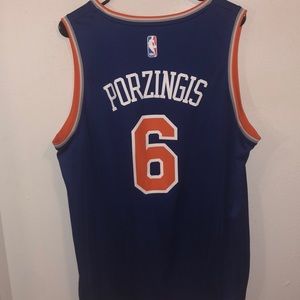 Kristaps Porzingis Jersey New York Knicks NBA Men's Large